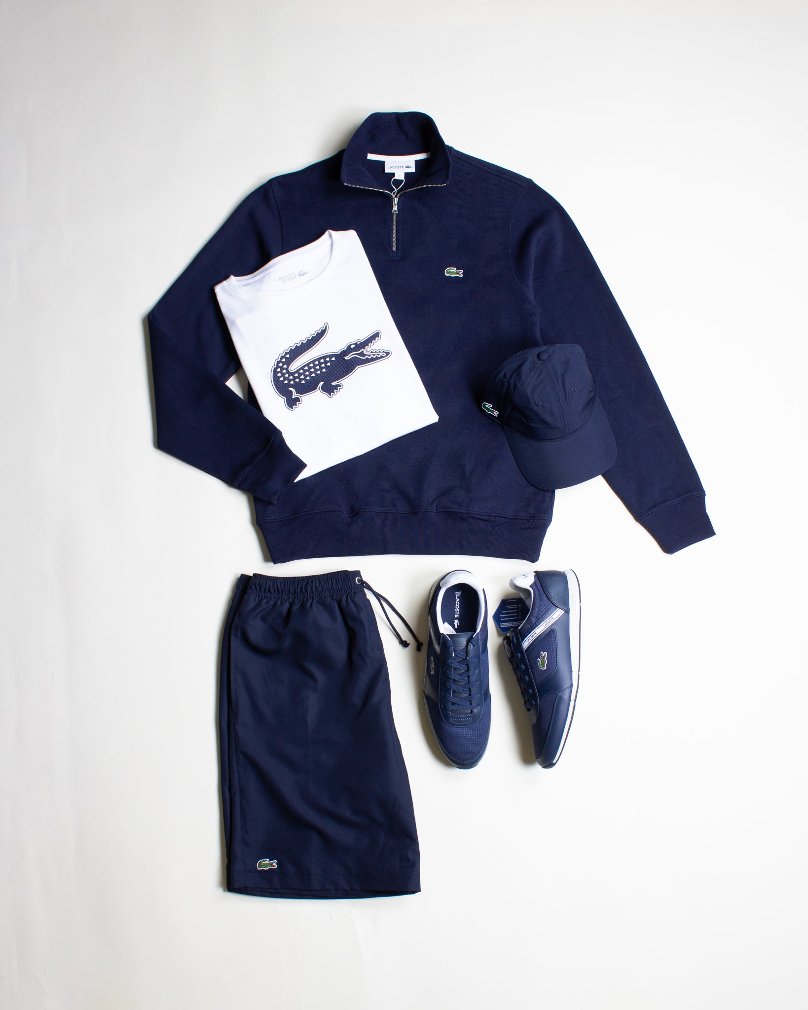 Lacoste Layered Spring/Summer Outfit